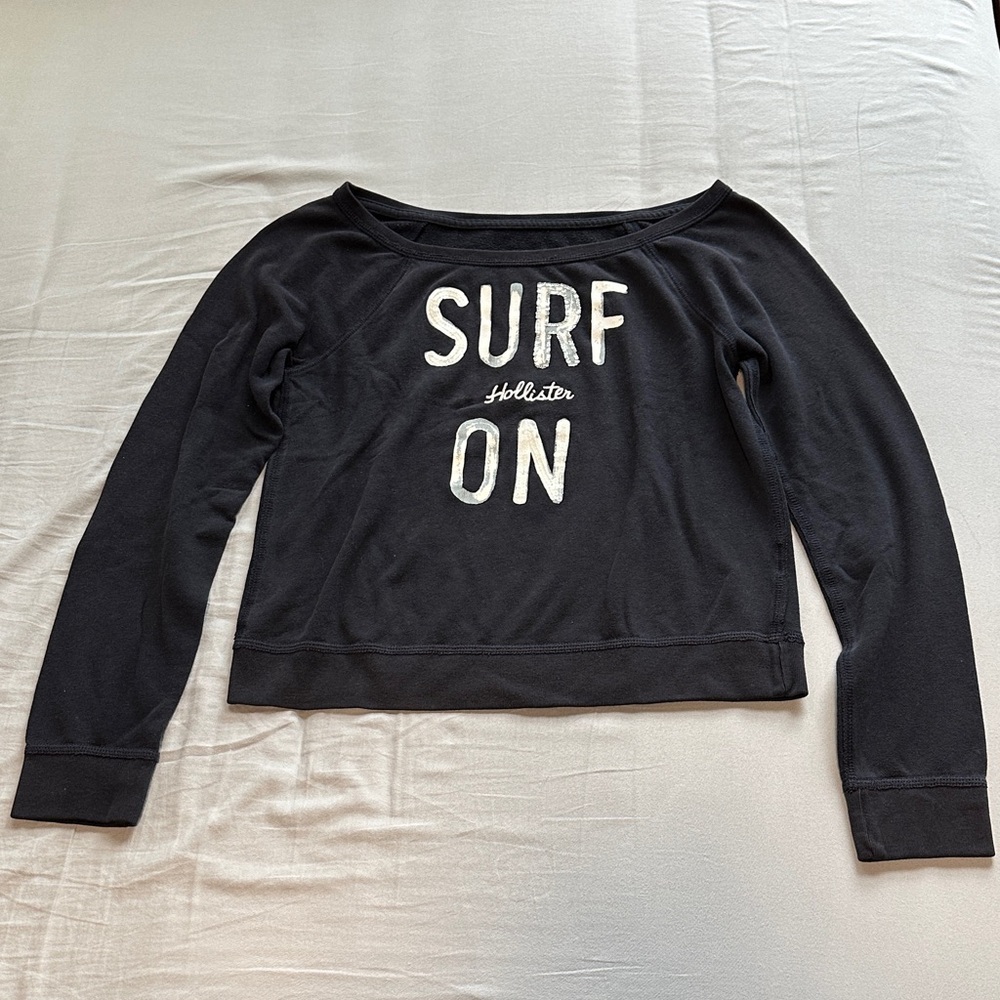 Hollister Surf On Long Sleeve Tee